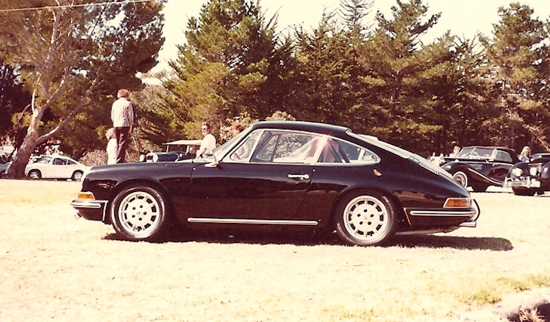 1969 porsche 911 black restoration