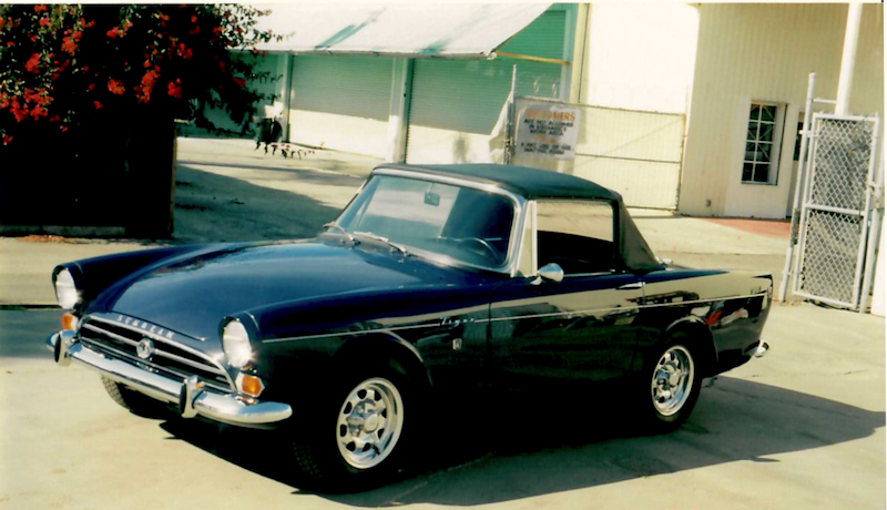1964 sunbeam tiger mark 1 roadster black v8